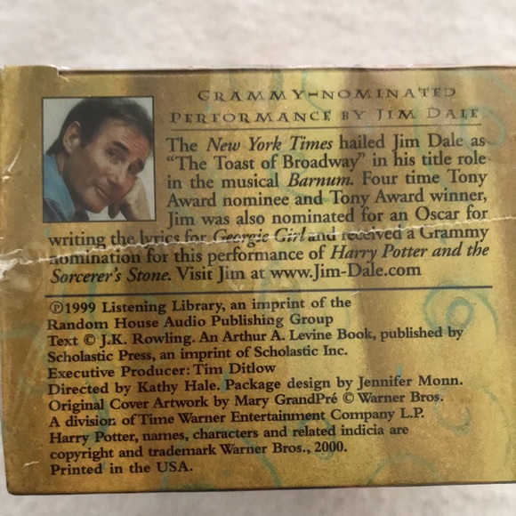 Harry Potter And The Sorcerers Stone - 6 Cassette set - Year 1 - NWOT Sealed $27 - Picture 10 of 13